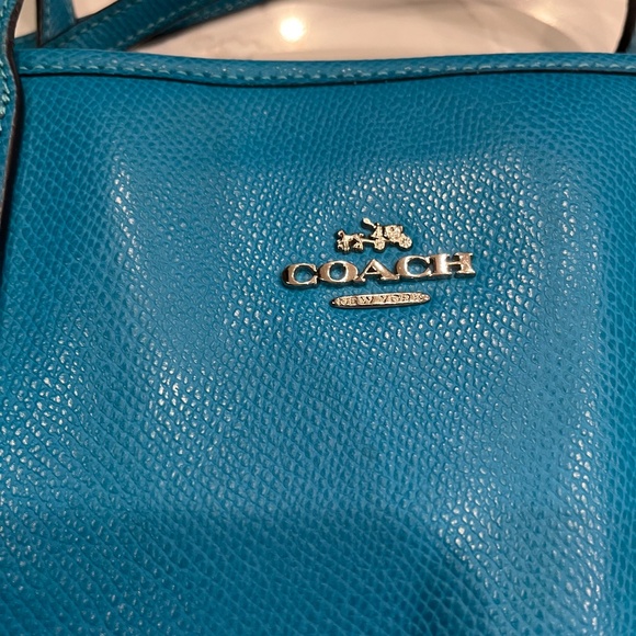 Coach Turquoise Tote Bag - Picture 3 of 6
